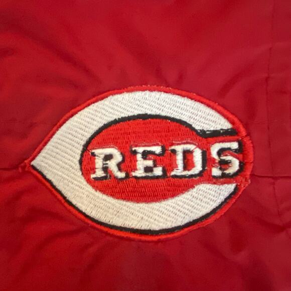 Cincinnati Reds Outbrook Kids Windbreaker Jacket Size 12 Months Red - Picture 5 of 6